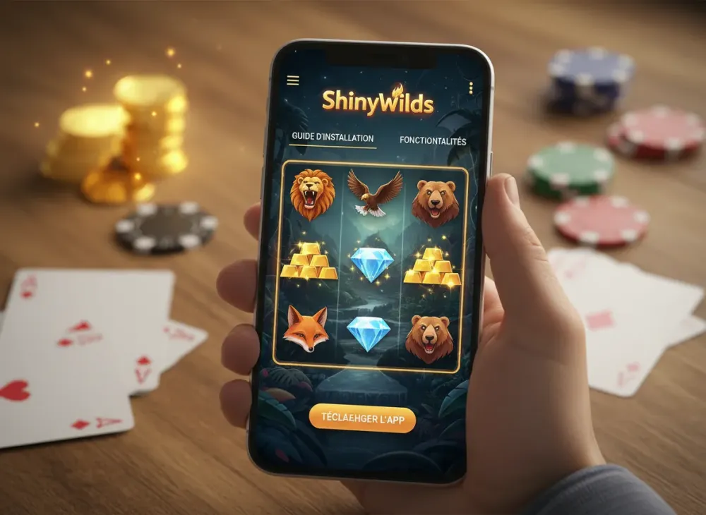 Shinywilds app guide d'installation et fonctionnalités