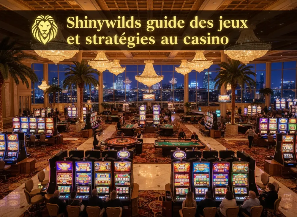 Shinywilds guide des jeux et stratégies au casino