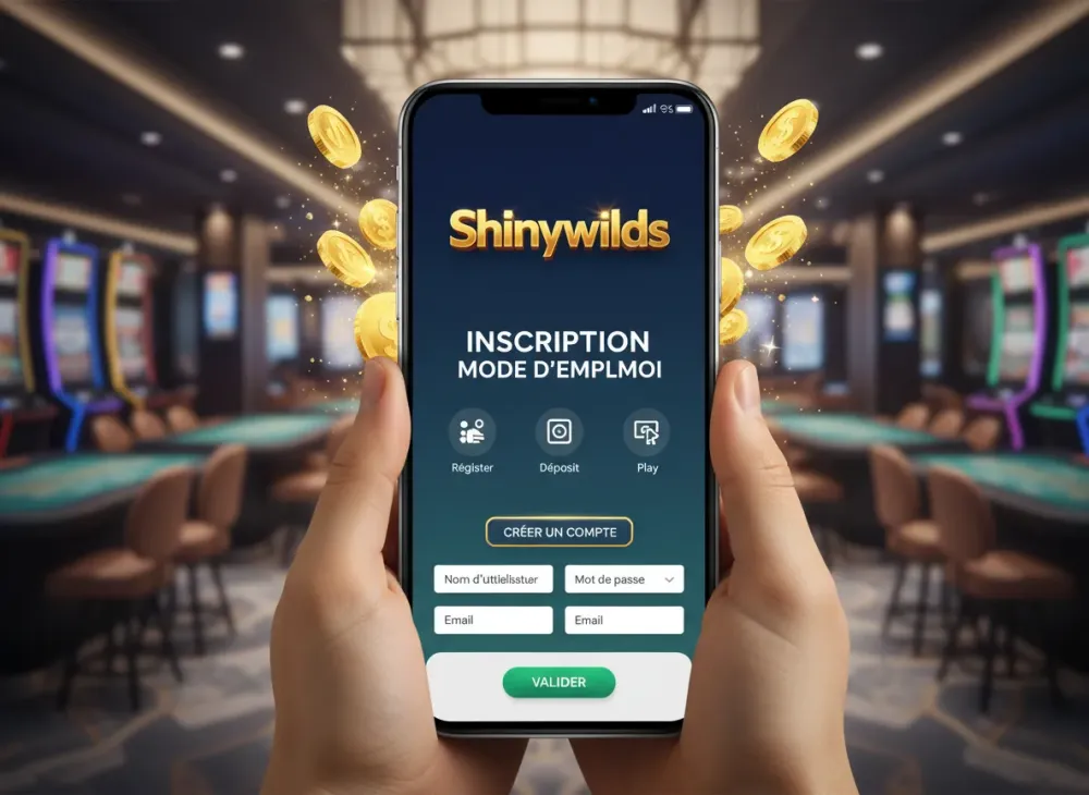 Shinywilds inscription mode d'emploi pour casinos en ligne